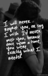 never-regret-breakup-quote