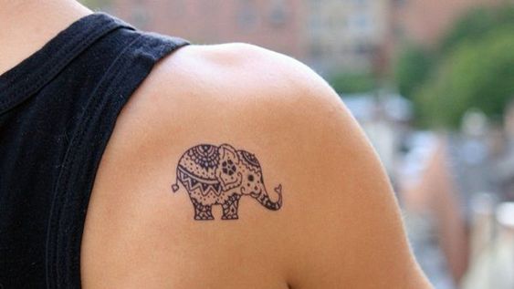 Best-Small-Elephant-Tattoo-Designs | girlterestmag