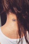 Lotus-Back-of-Neck-Tattoos