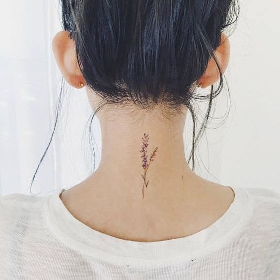 23 Edgy Back of Neck Tattoos for Women  StayGlam