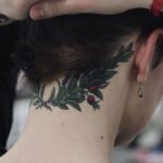 Wonderful-back-of-neck-tattoo