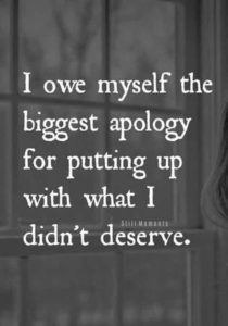 apology forgive yourself quote
