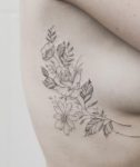bouquet-daisy-flower-tattoo