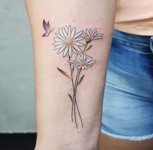 Daisy Flower Tattoos | Daisy Flower Tattoo Meaning & Designs