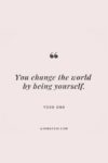 change the world motivational quote