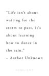 dance inspirational depression quote