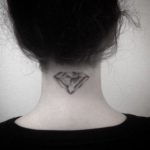diamond-back-of-neck-tattoos