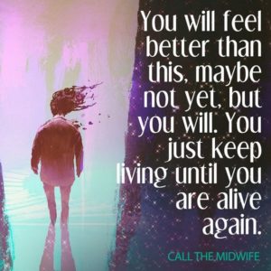 feel better inspirational depression quote
