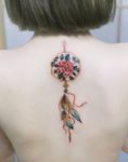 floral-dreamcatcher-tattoos