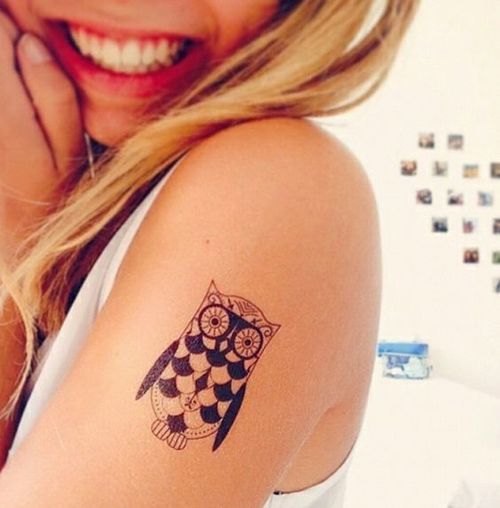 abstract-owl-tattoo