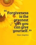 gift forgive yourself quote