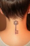 key-back-of-neck-tattoos