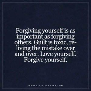 love yourself forgive yourself quote
