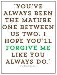 mature forgive me quote