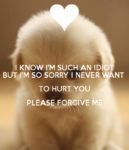 please forgive me quote