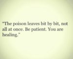 poison inspirational depression quote