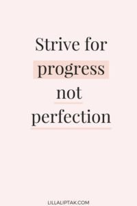 progress motivational quote