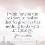 realize forgive me quote