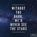 stars inspirational depression quote