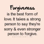 strong forgive me quote