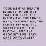 take care mental health quote