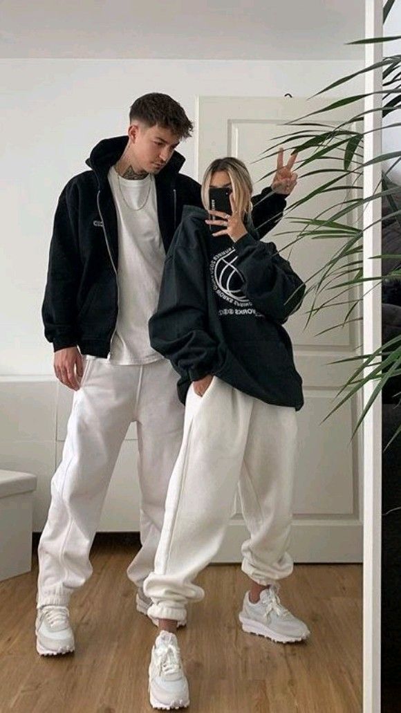 Matching couple outfits